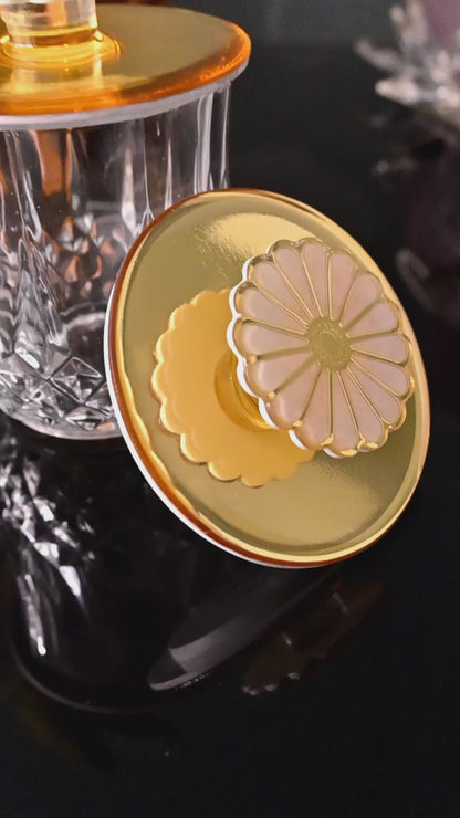 Daisy Gold: Lid (Set Of 2)