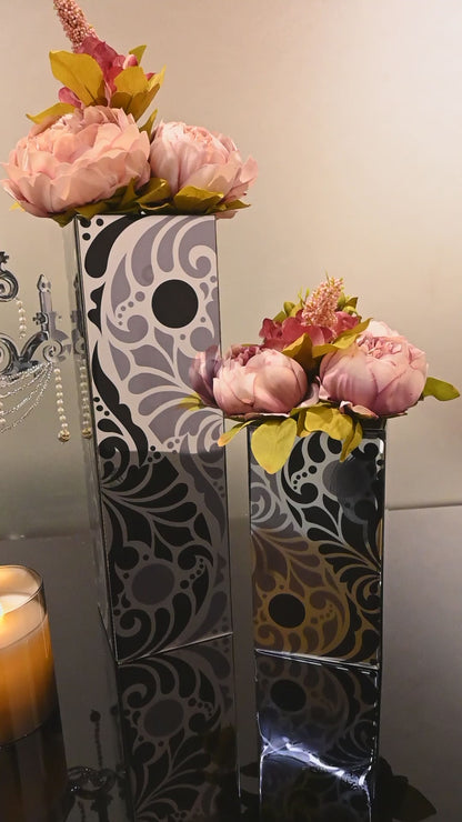 Yin & Yang: Long Vase
