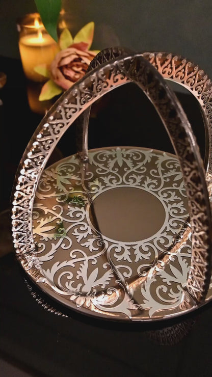 Grey Royal: Criss Cross Platter