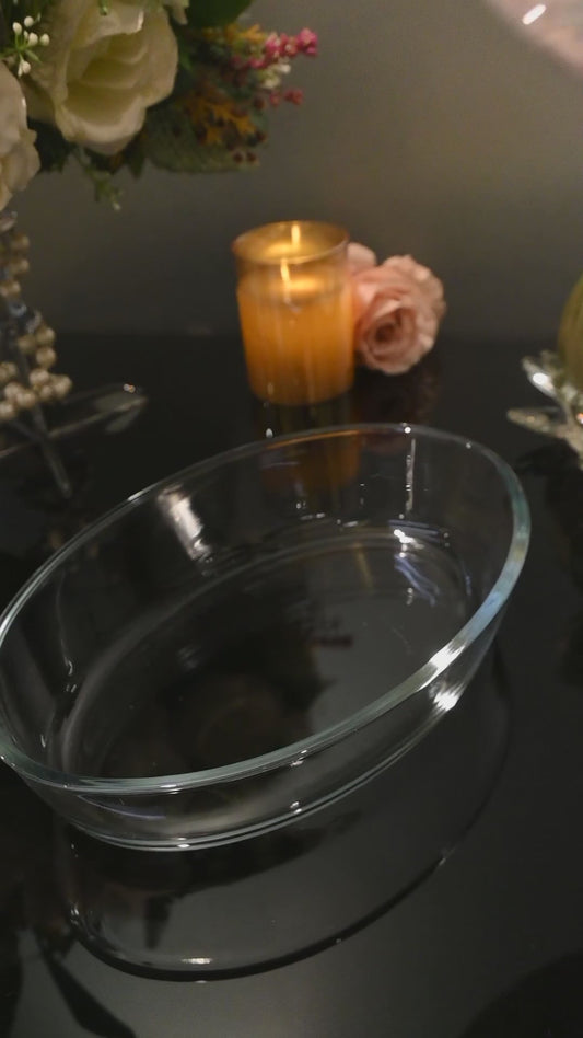 Royal Beige: Serving Bowl with Lid