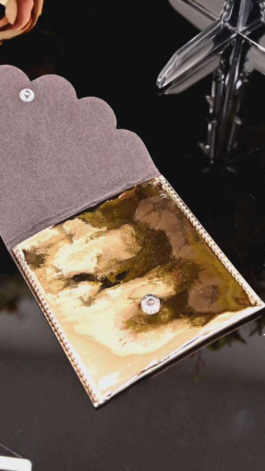 Daisy Rose Gold: Small Clutch