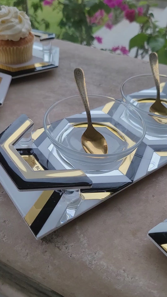Beehive: 3-Bowl Platter
