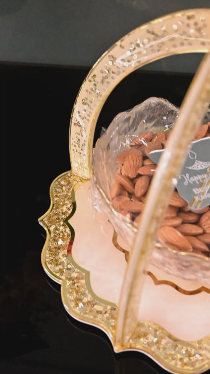 Gift Set: Criss-Cross Platter