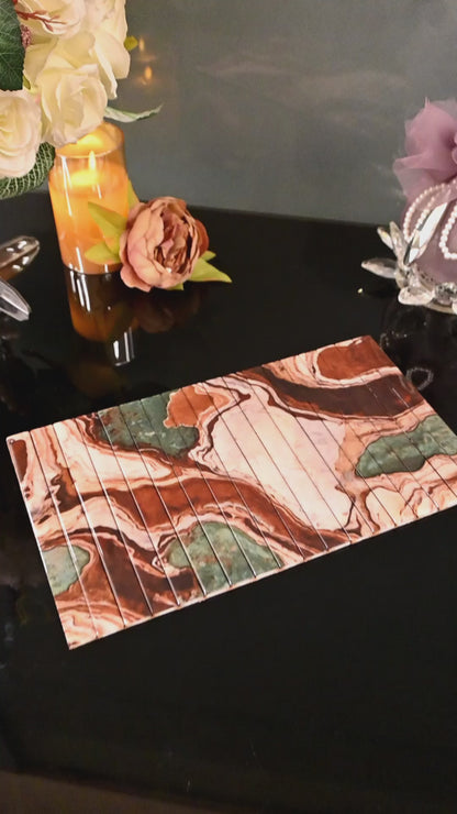 Earth Marble: Flexi Placemat (13" x 7.5")