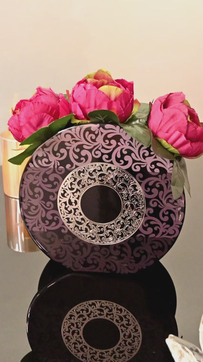Black Imperial: Vase 8"