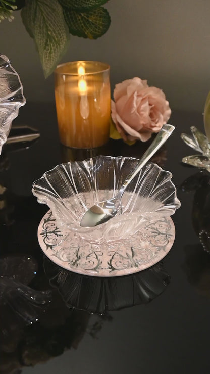 Royal Beige: Flower Bowl (Set Of 2)