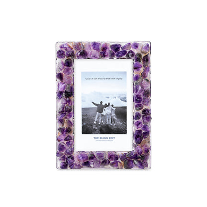 Stones Purple: Photo Frame